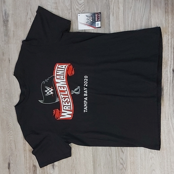 WWE WrestleMania Tampa Bay 2020 T Shirt NWT Size XL - Picture 1 of 7